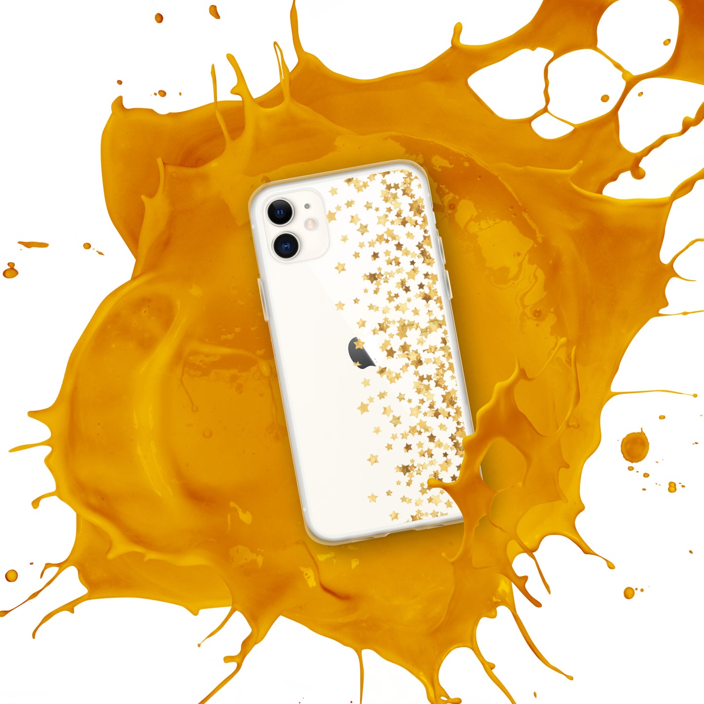 iPhone Golden Stars Case