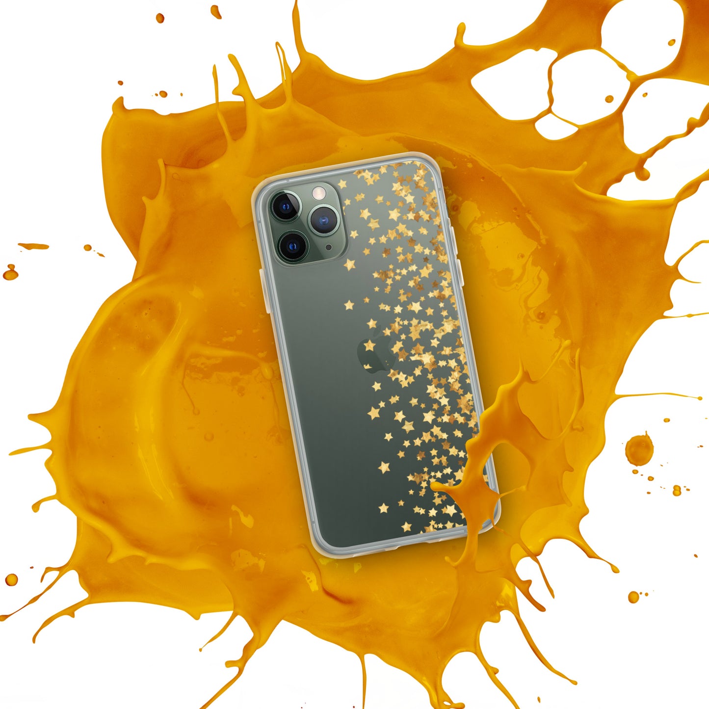 iPhone Golden Stars Case