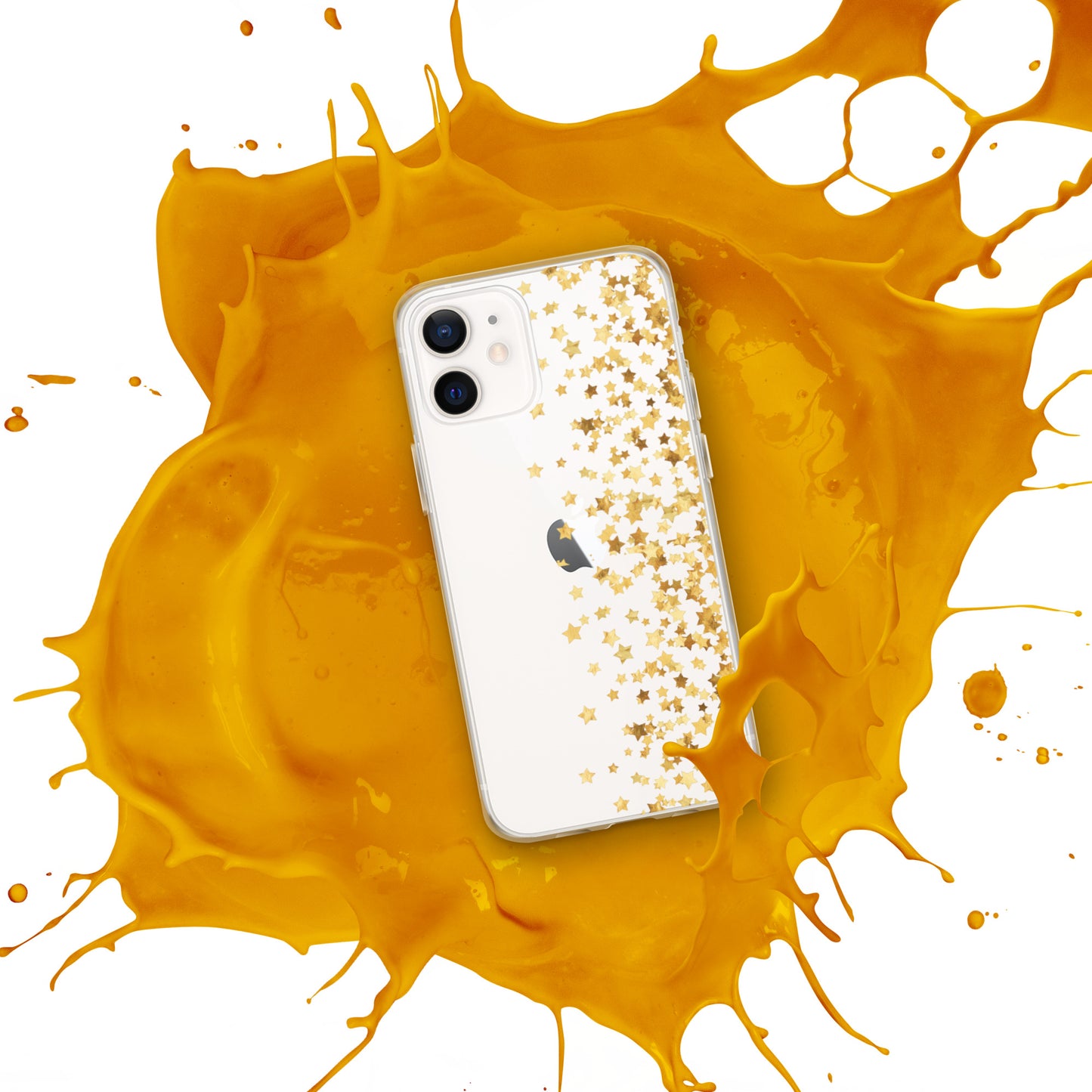 iPhone Golden Stars Case
