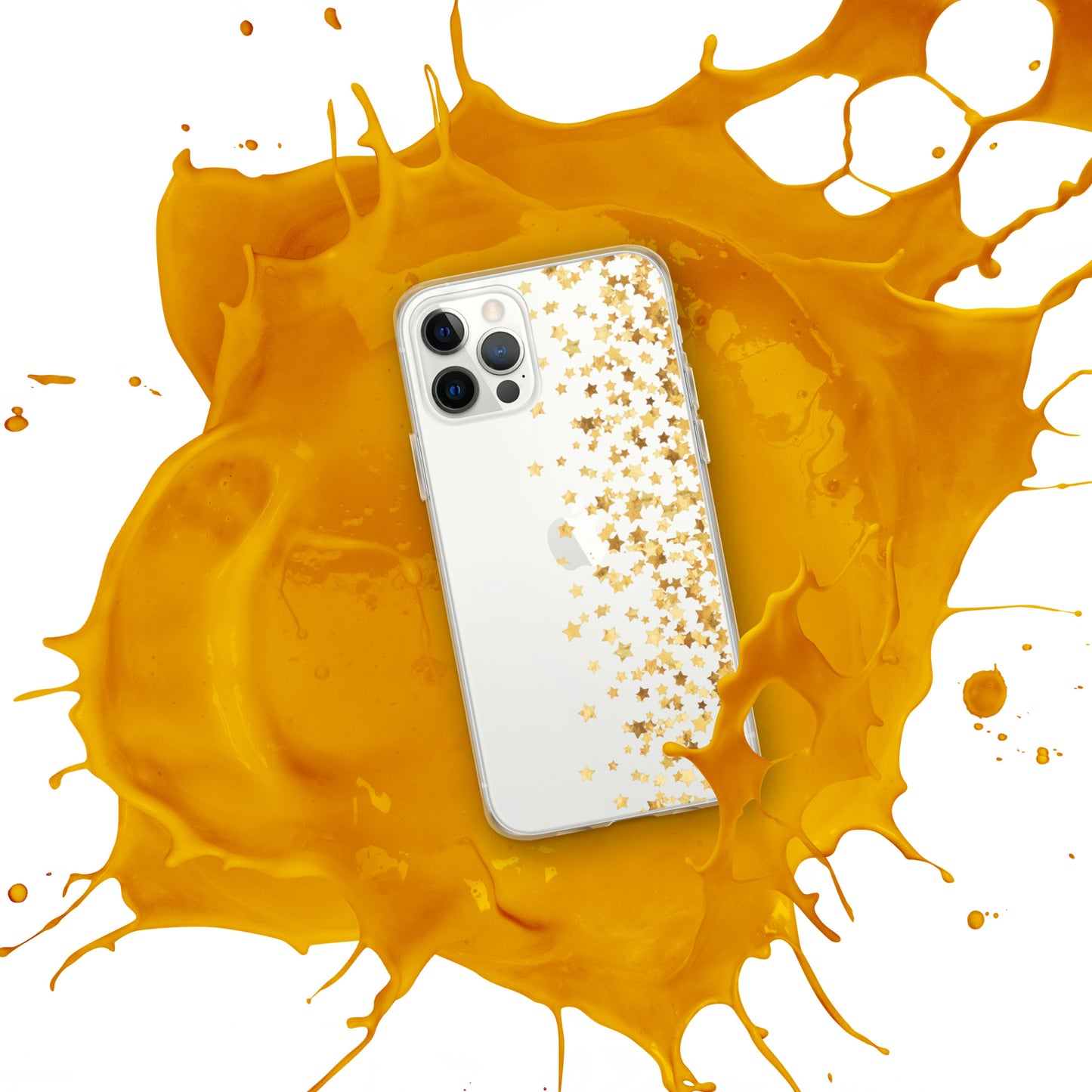 iPhone Golden Stars Case