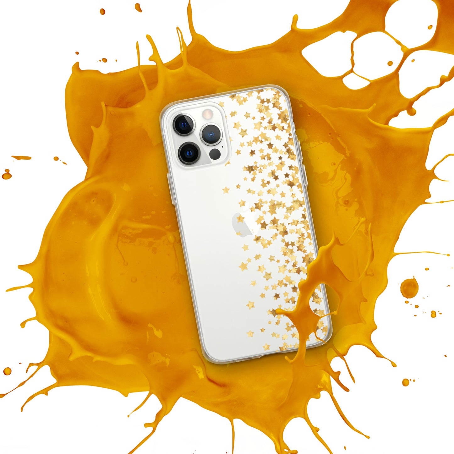 iPhone Golden Stars Case