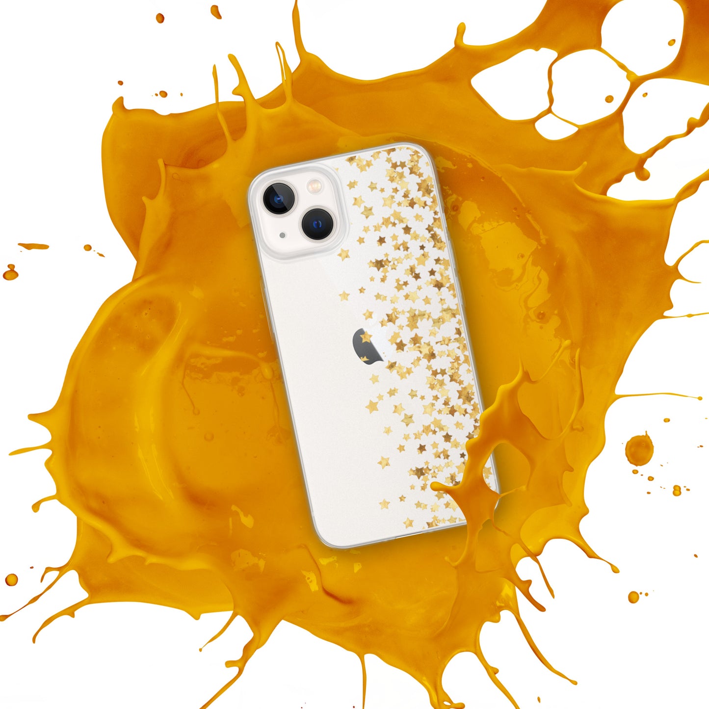 iPhone Golden Stars Case