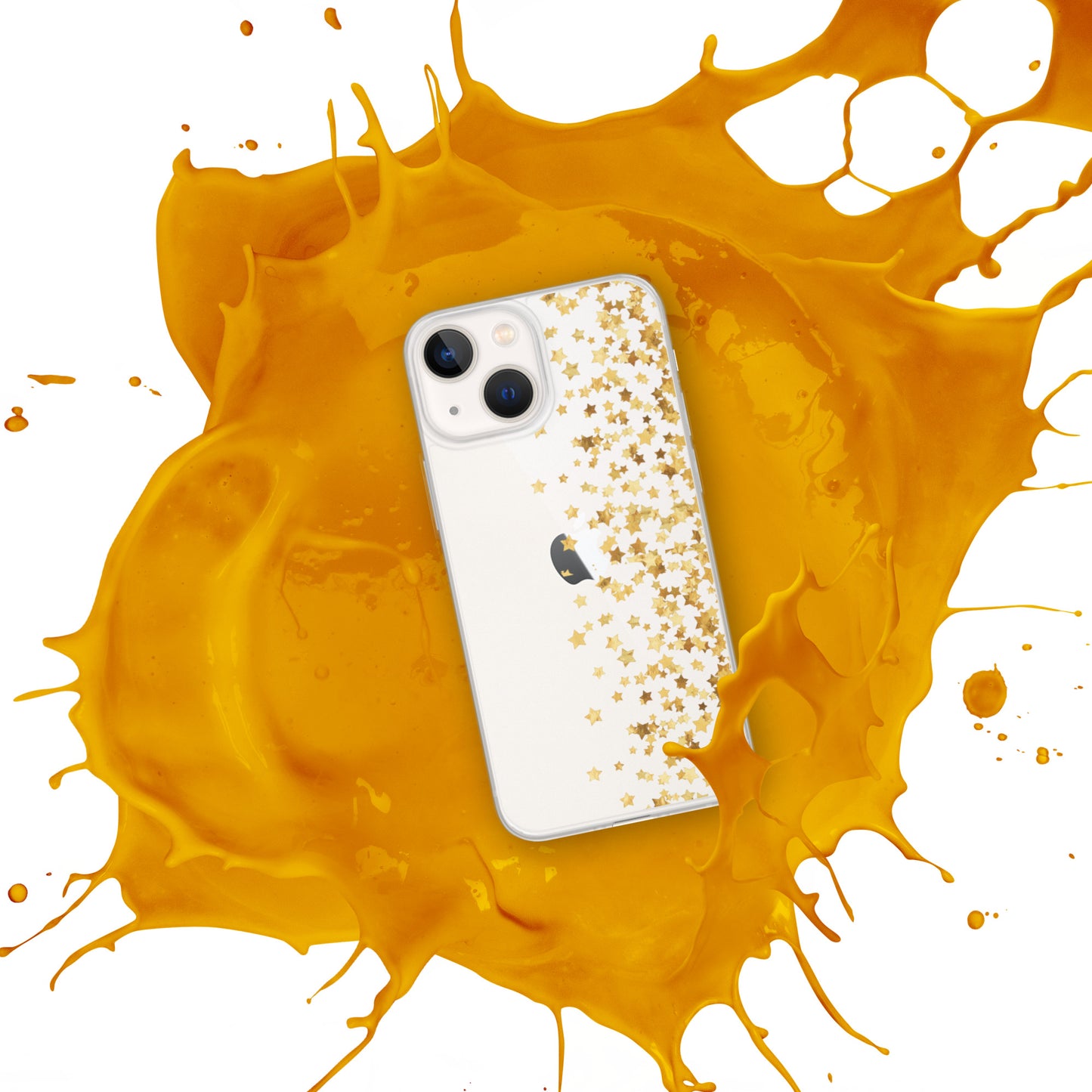 iPhone Golden Stars Case