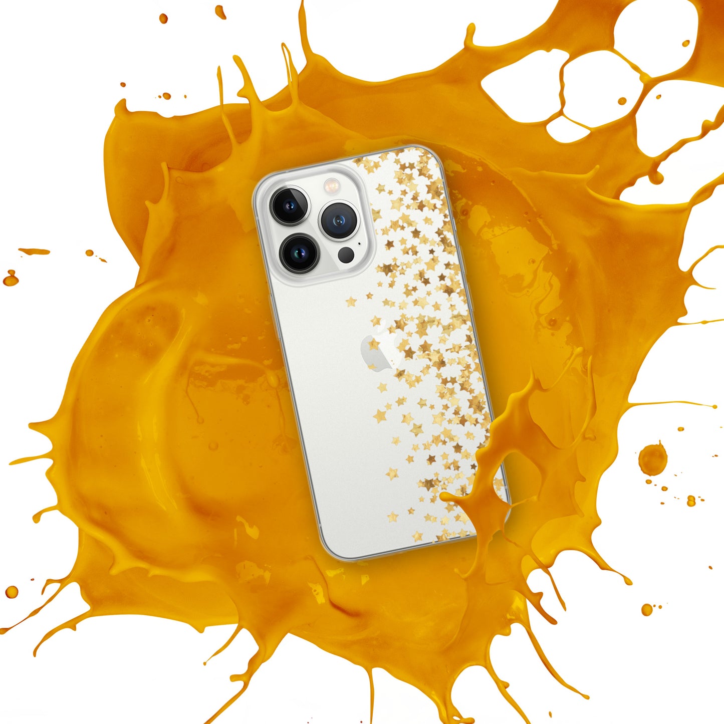 iPhone Golden Stars Case