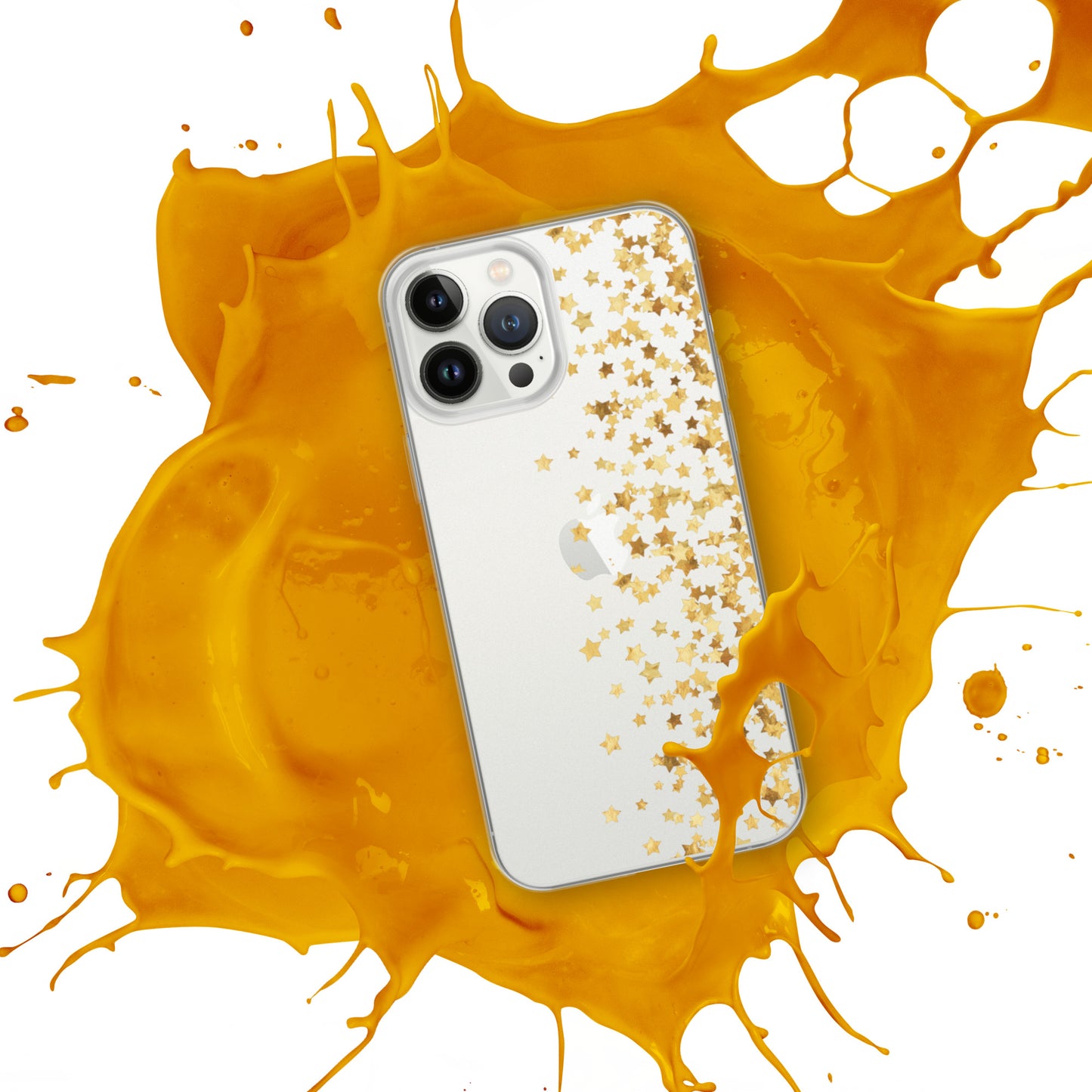 iPhone Golden Stars Case