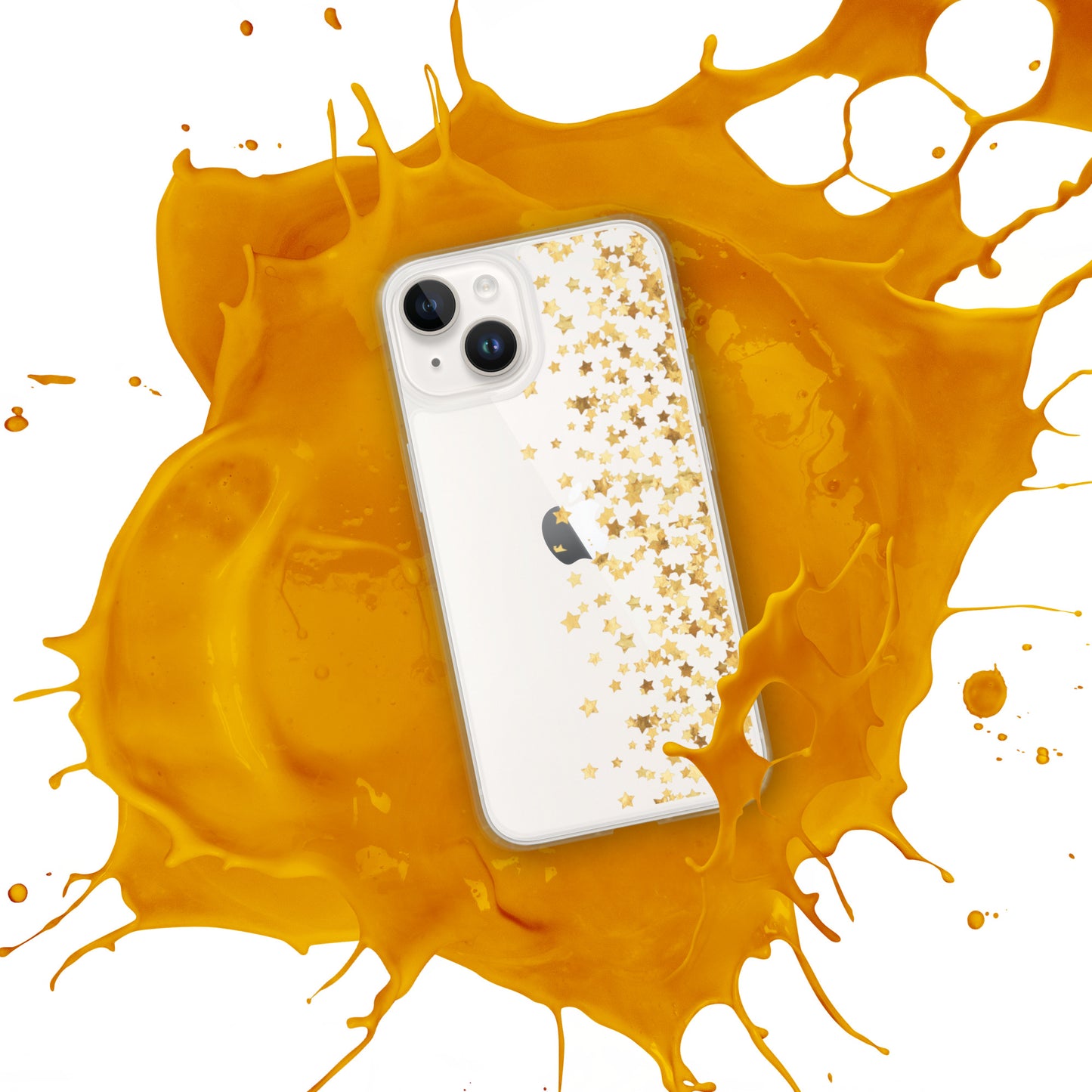 iPhone Golden Stars Case