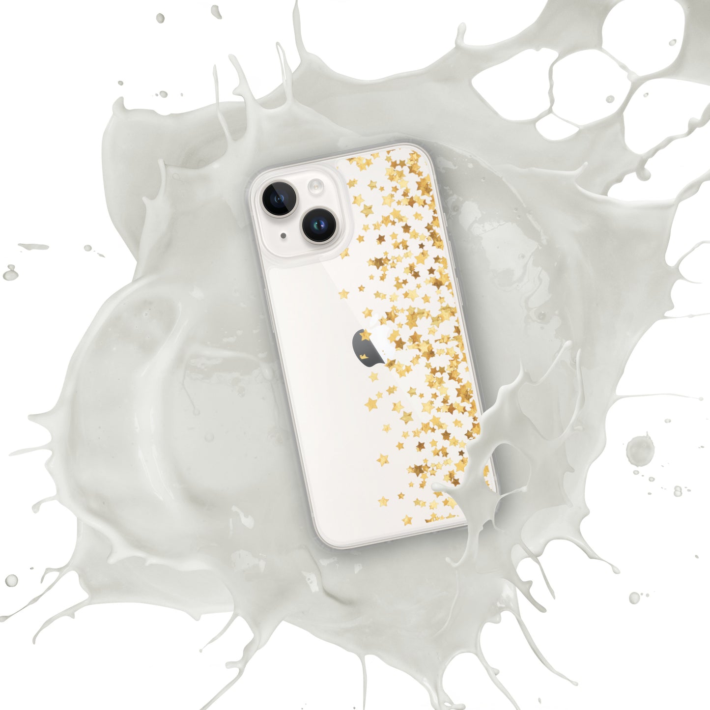 iPhone Golden Stars Case