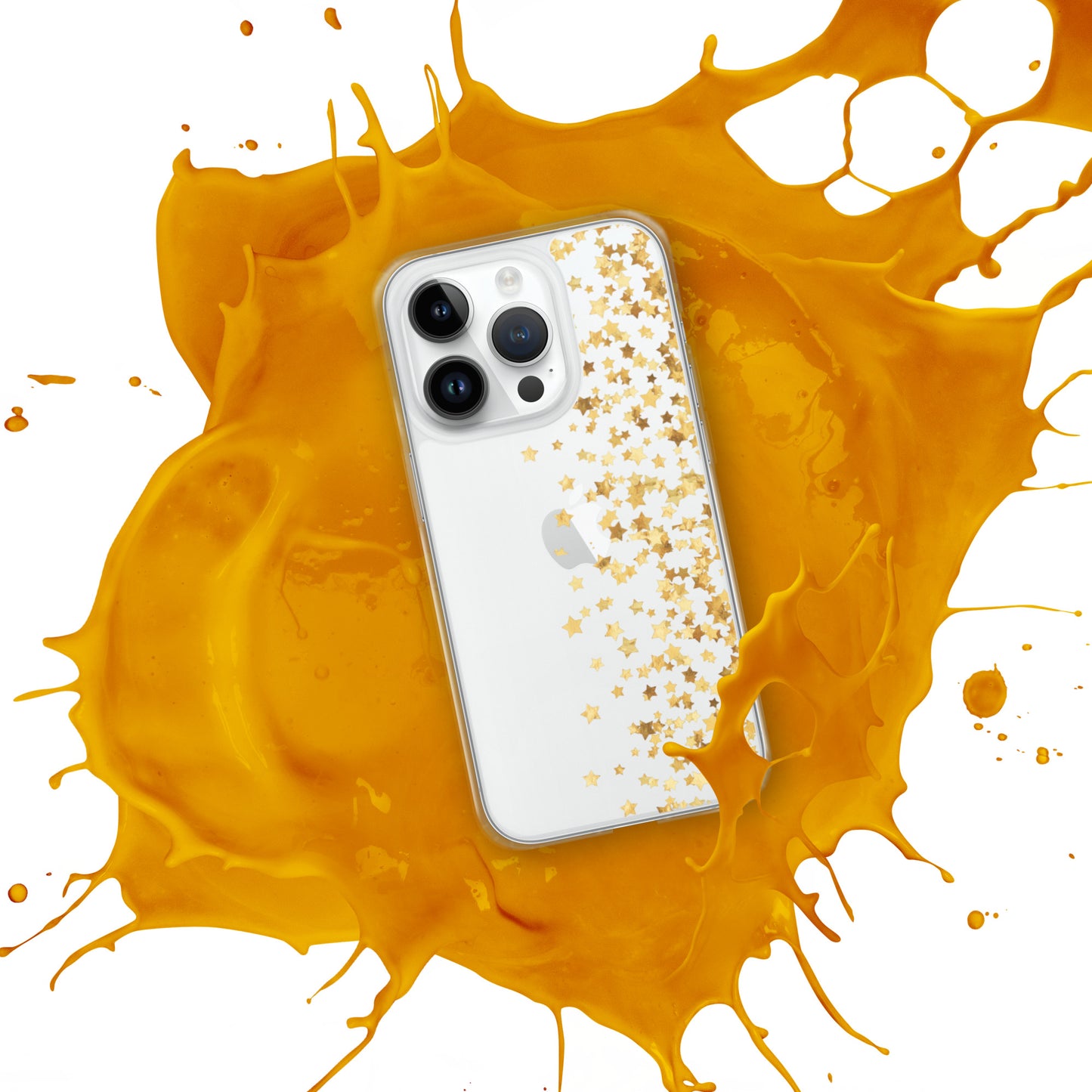 iPhone Golden Stars Case
