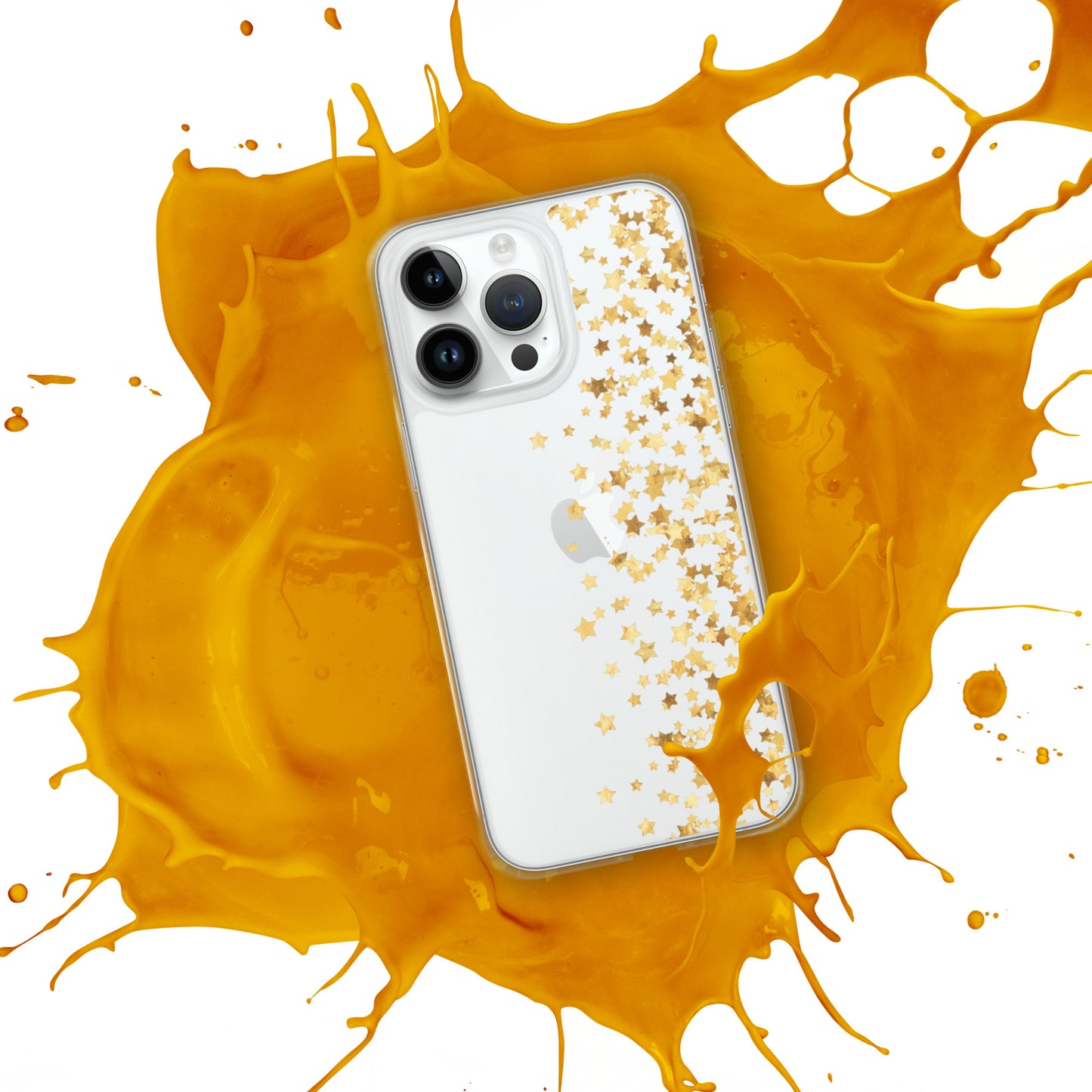 iPhone Golden Stars Case