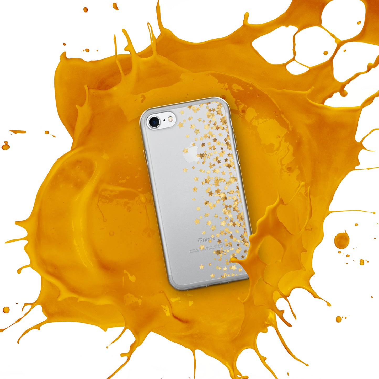 iPhone Golden Stars Case