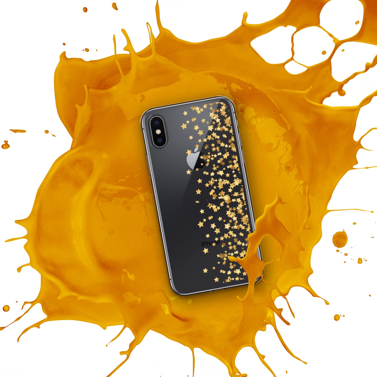 iPhone Golden Stars Case