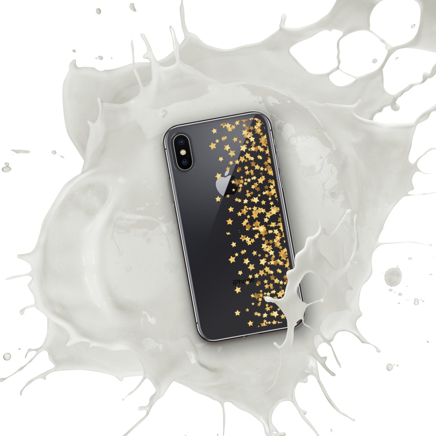 iPhone Golden Stars Case