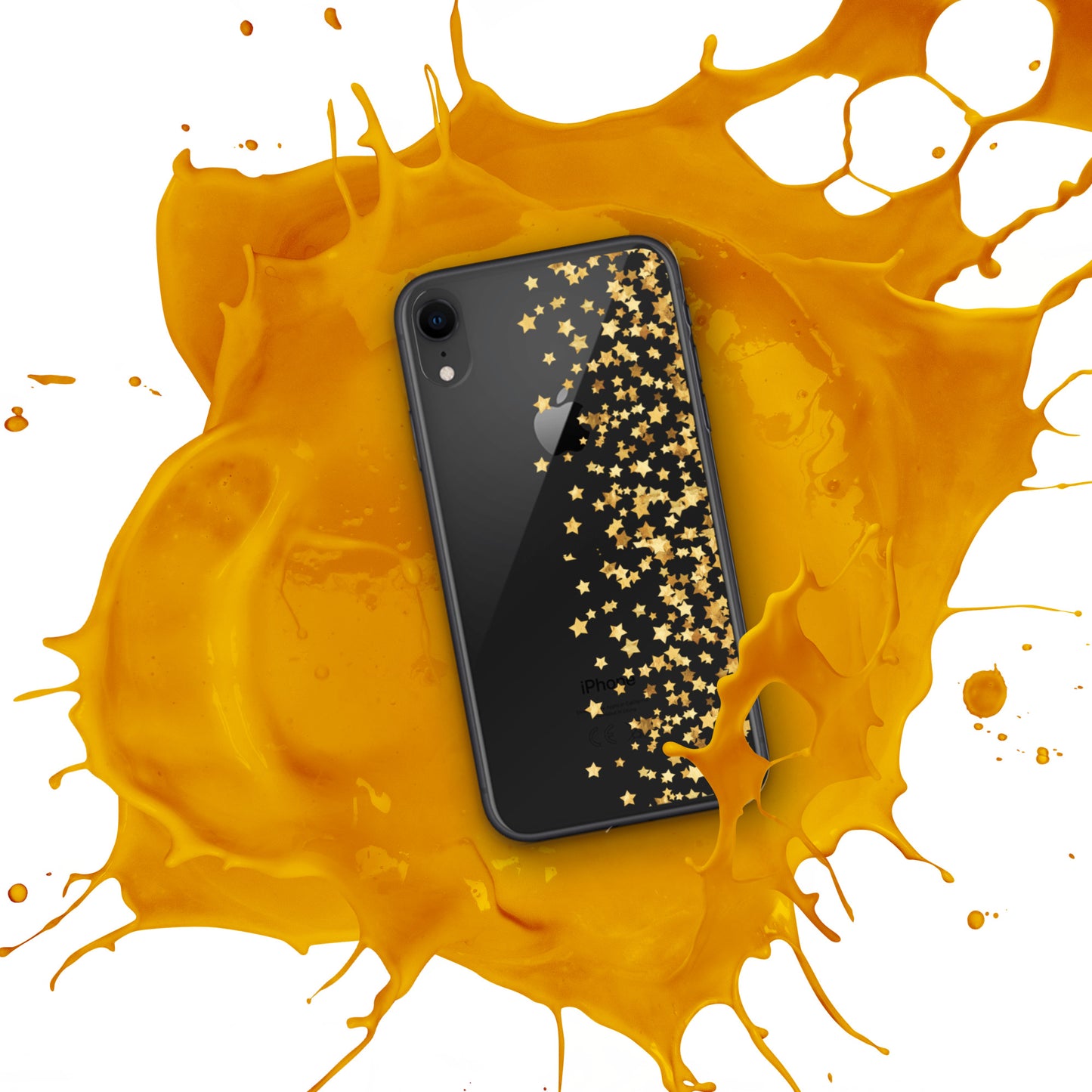 iPhone Golden Stars Case
