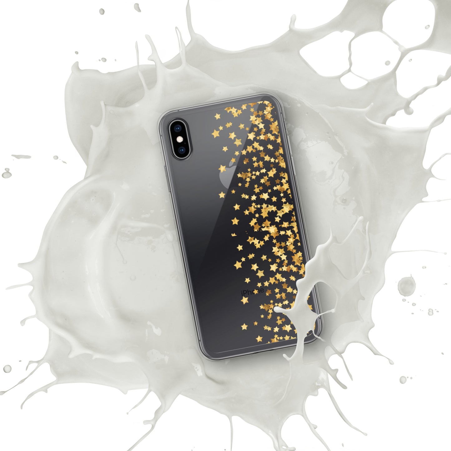 iPhone Golden Stars Case